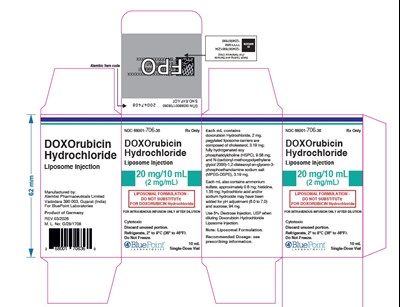 20mg_10ml Carton Label (Doxorubicin HCl Liposome Injection Carton Label  20mg 10ml)